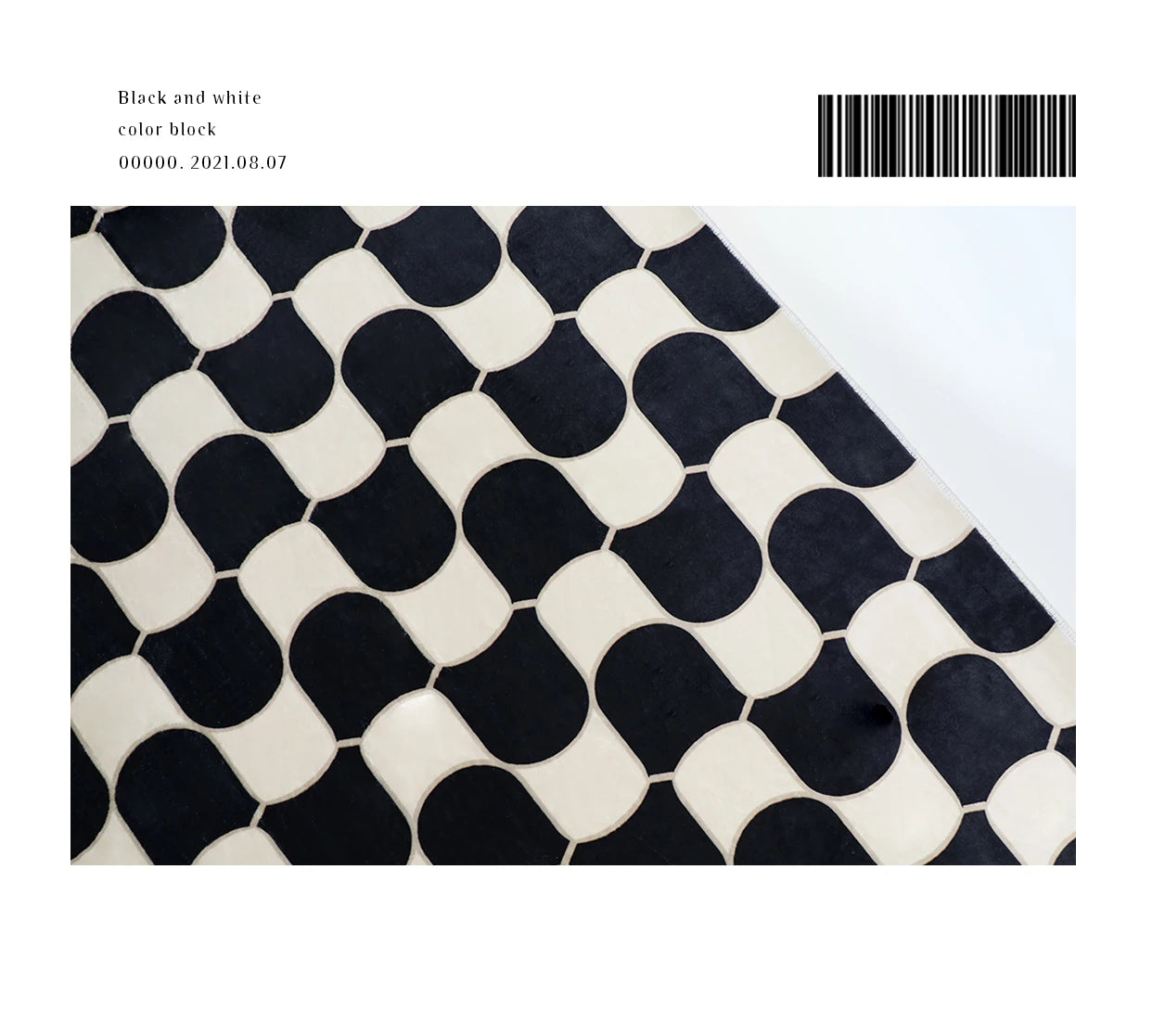 French Retro Checkerboard Plush Rug – Large Area Plaid Carpet for Bedroom & Living Room, 20 Styles & 10 Sizes