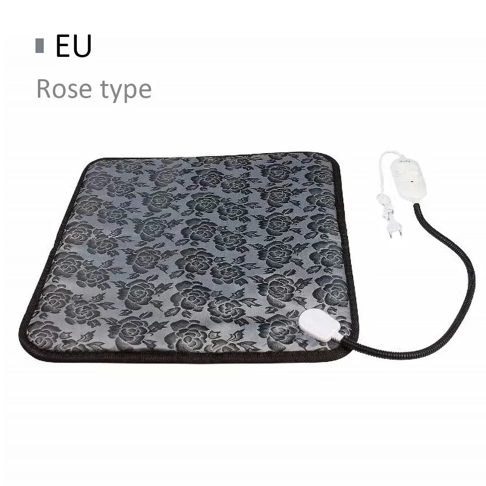 Winter Pet Heating Blanket – Waterproof Wearable Heated Cat & Dog Mattress, Indoor Warming Pad