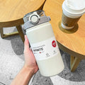 1L SS Insulated Sports Tumbler with Handle & Straw – BPA-Free, Boiling Water Safe, Ice-Keeping, 4 Colors