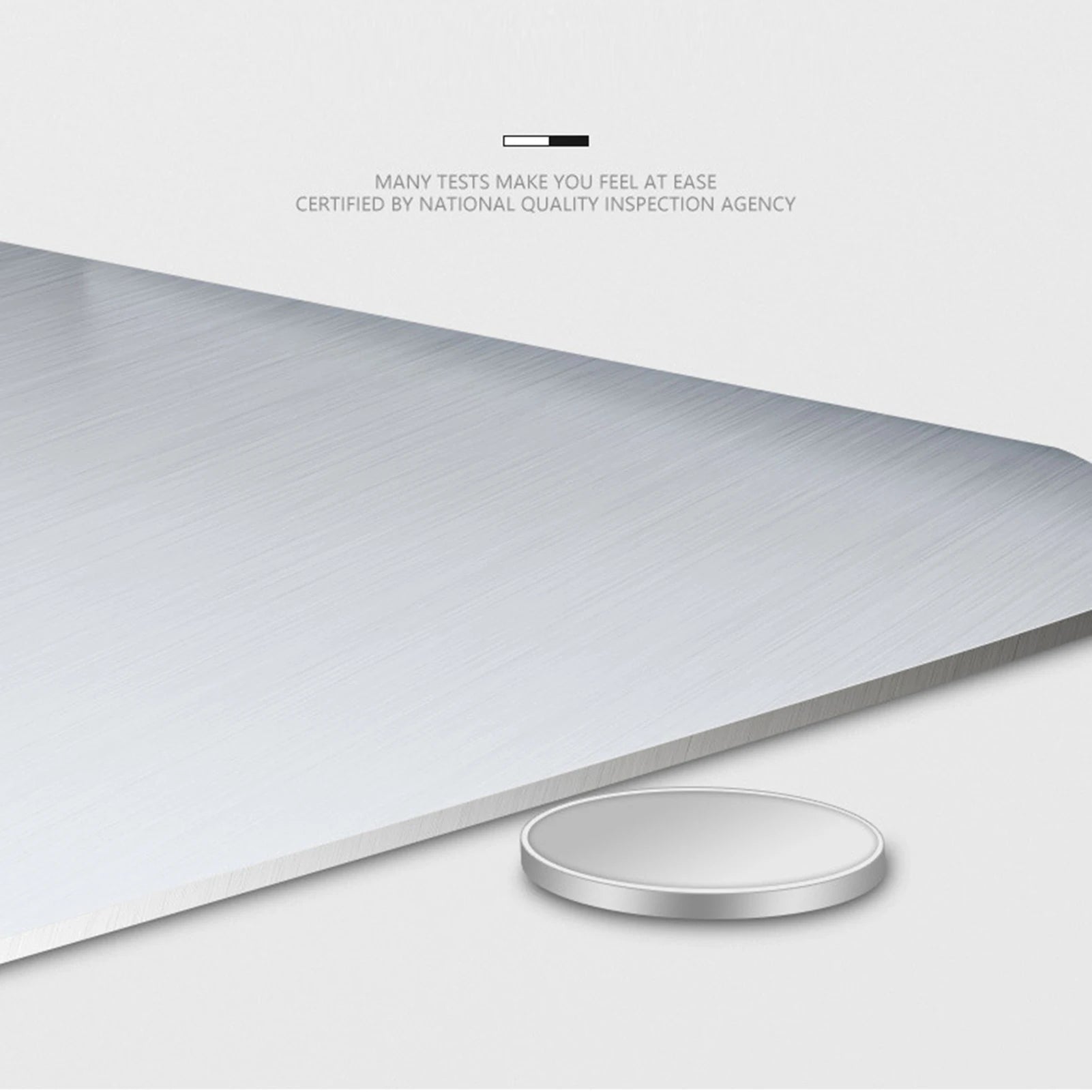 Non-Slip Stainless Steel Cutting Board — Eco-Friendly Kitchen Chopping Board for Vegetables, Meat & Dough (S & L)