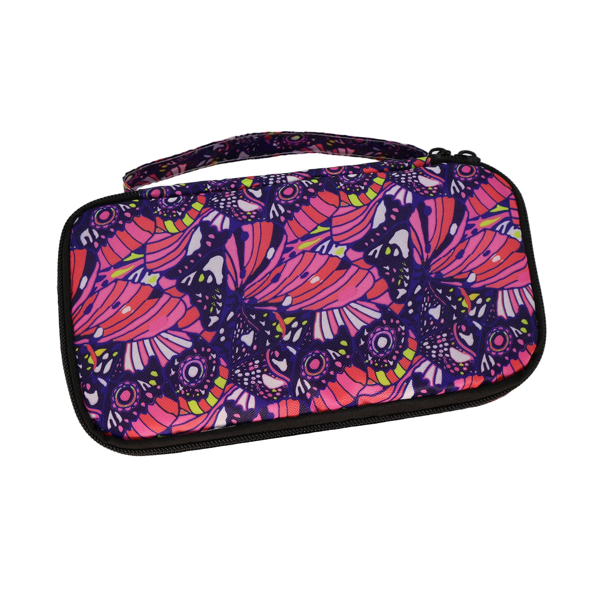 Large Portable Insulin Cooler Travel Bag – Lightweight Boho Flower Print for Outdoor Camping & Travel