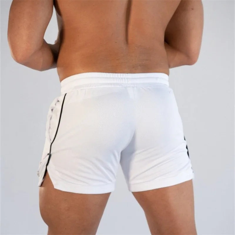 Men's Mesh Breathable Training Sport Shorts — Lightweight Gym & Running Shorts