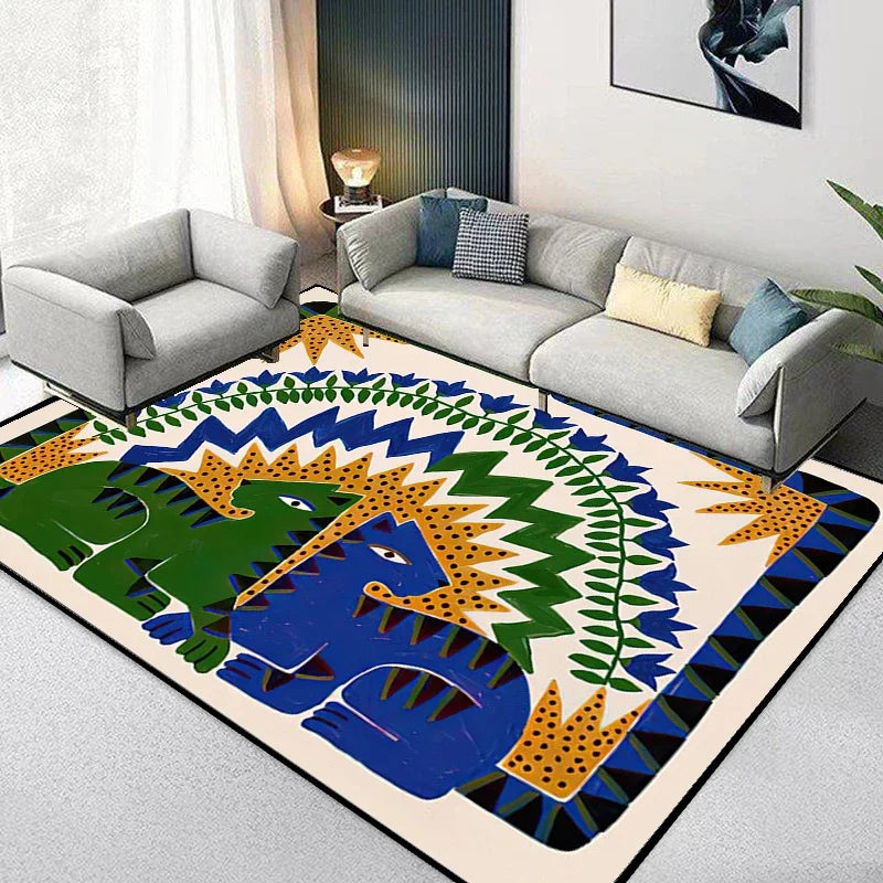Fashion Plush Area Rug – Large Soft Carpet for Living Room, Bedroom & Cloakroom