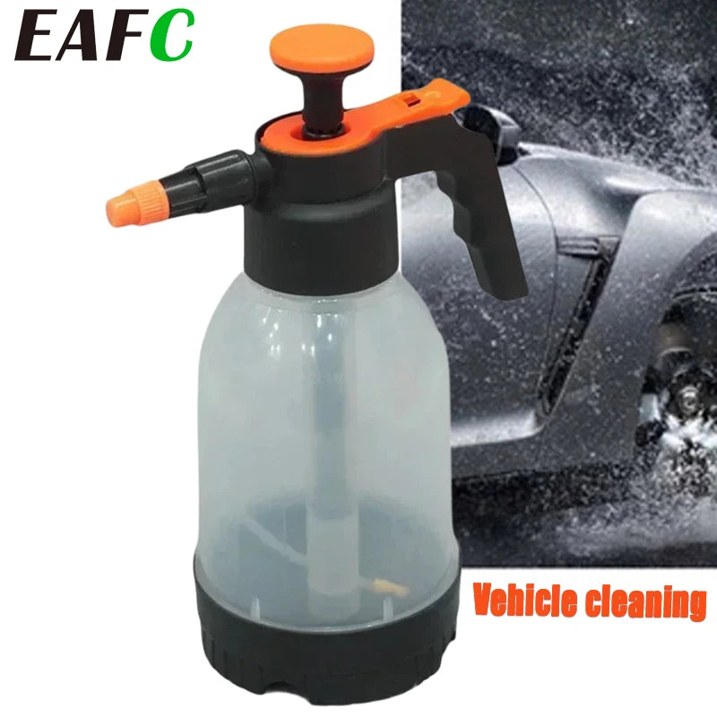 1.2L Hand-Held Air Pressure Spray Bottle – Car Wash, Garden & Home Cleaning Sprayer