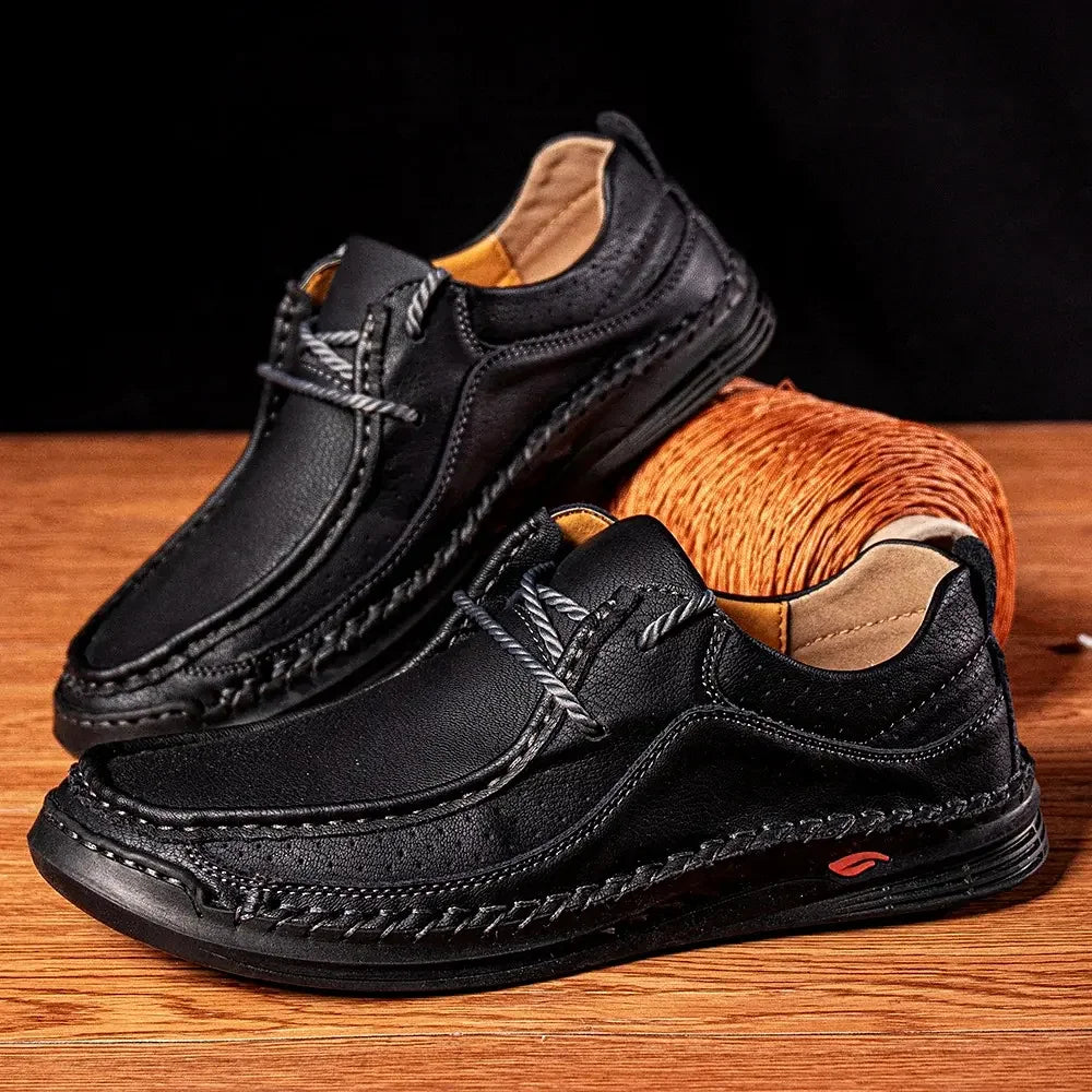 Men's Microfiber Slip-On Casual Shoes