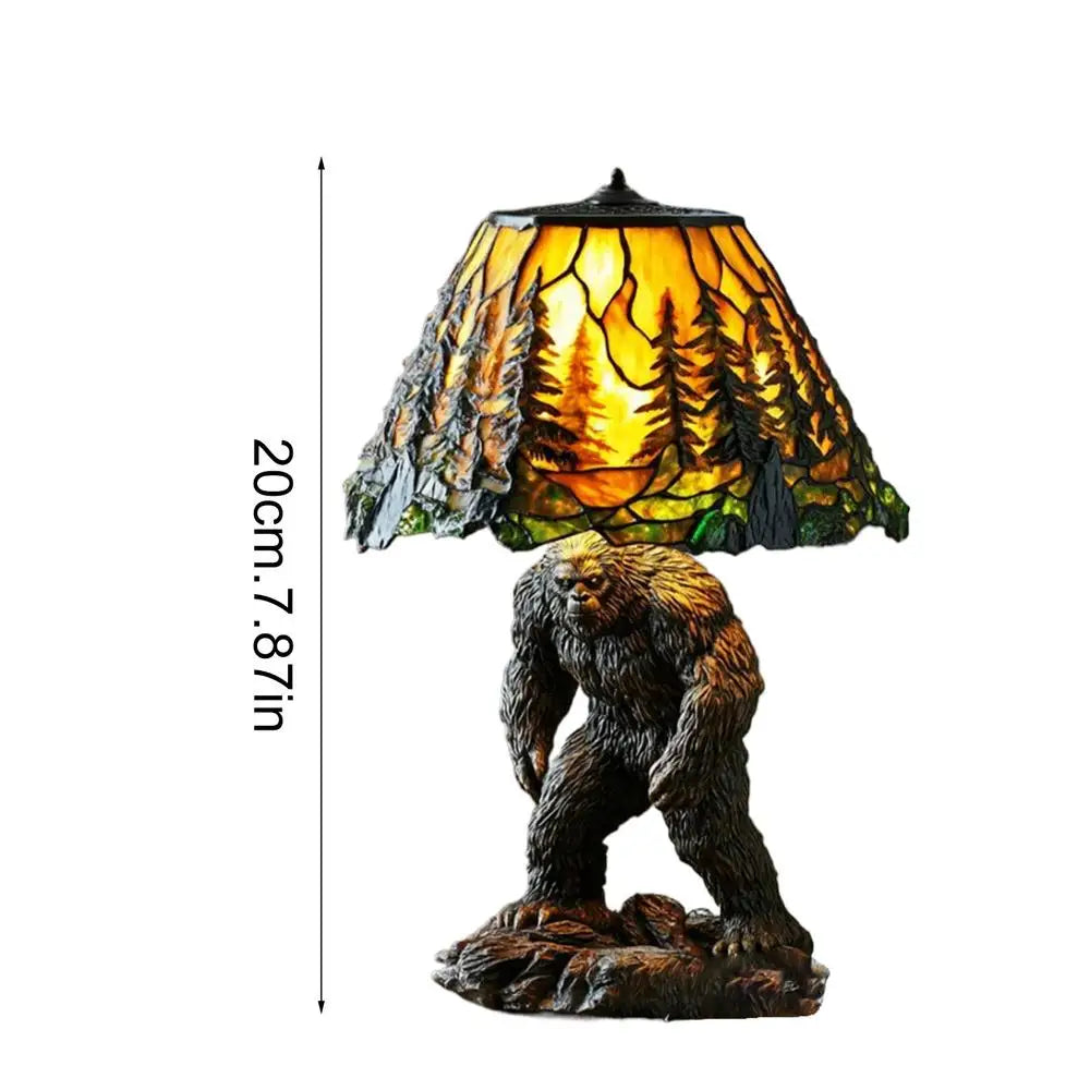 Animal Table Lamp – Colorful Resin Accent