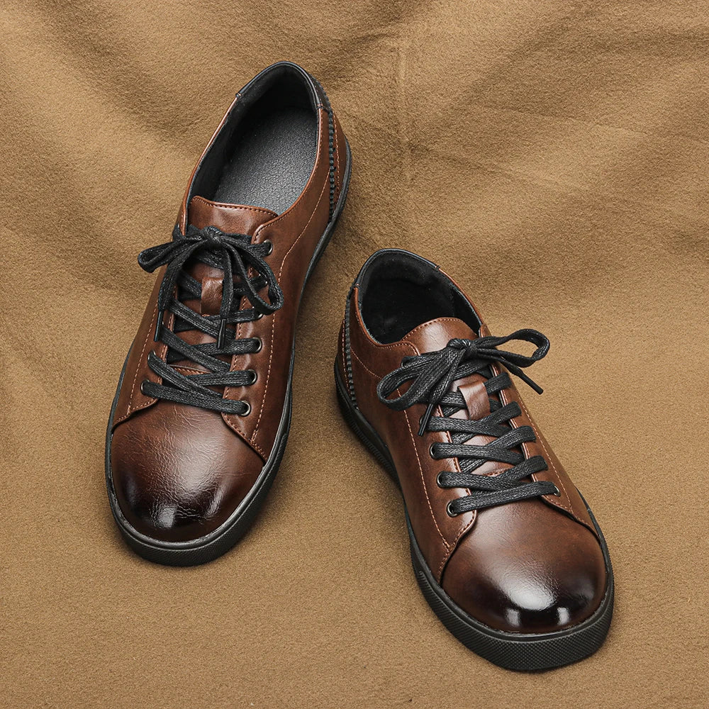 Men's Lightweight Breathable Fashion Sneakers — Comfortable Casual Everyday Shoes