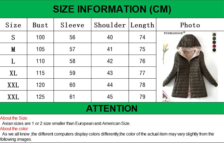Korean Edition Hooded Women's Fleece Jacket – Mid-Length Warm Parka Coat