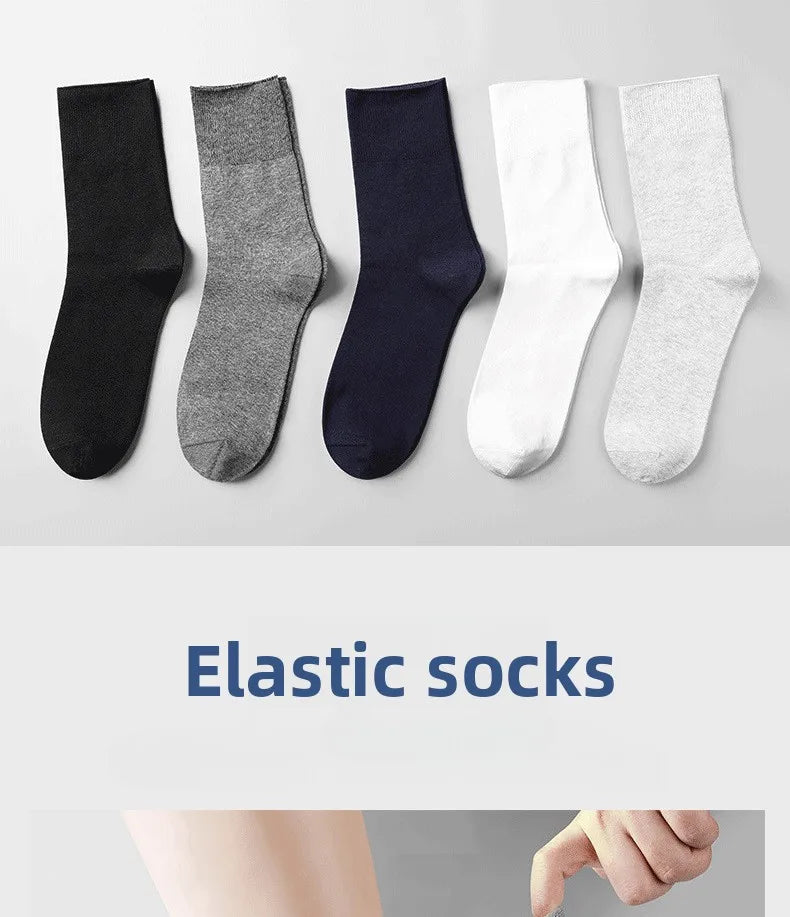 Non-Binding Diabetic Socks for Wide Feet – 5 Pairs Breathable Comfort for Elderly, Pregnant & Diabetes Patients