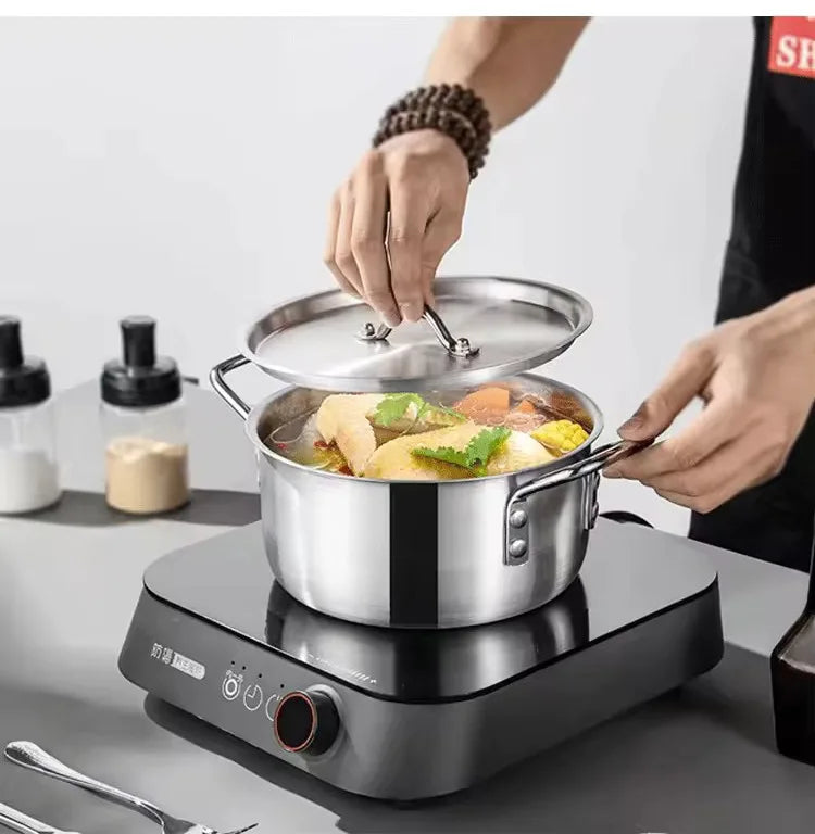 Aluminum Cookware Set – Stackable 5- & 7-Piece Options
