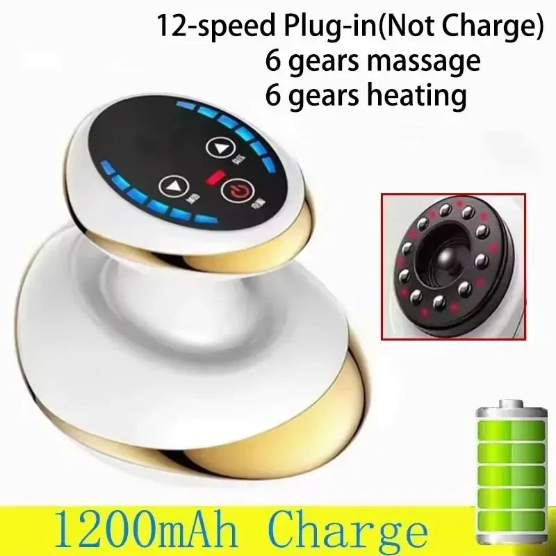 Okayso Electric Anti-Cellulite Massager — Rechargeable Scraping & Suction Cup Body Massager