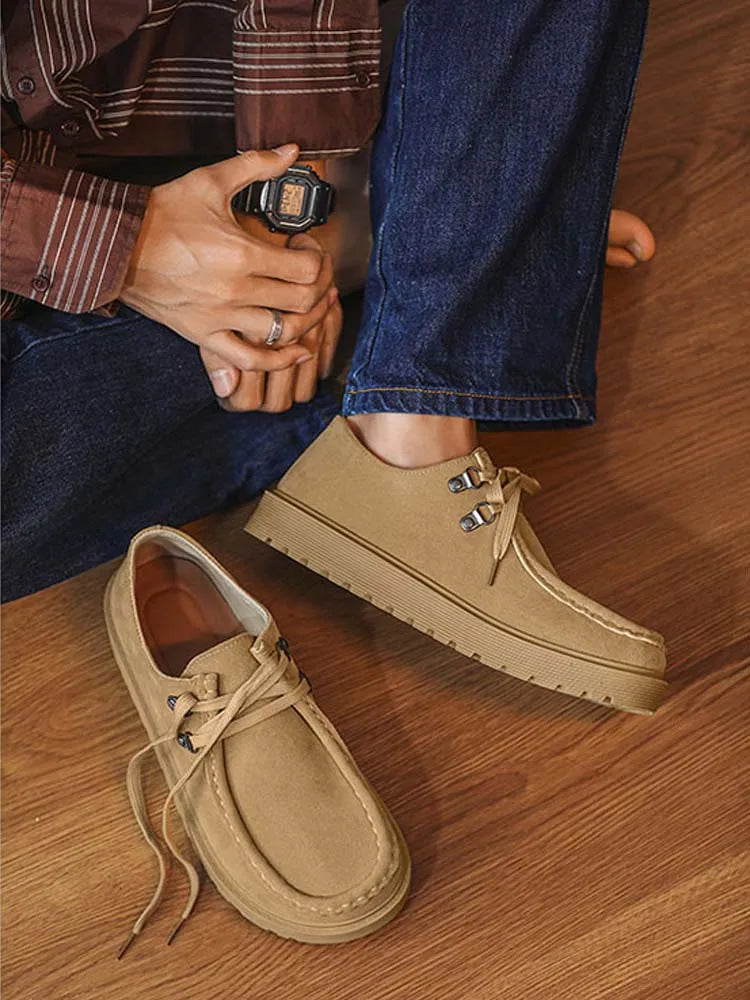 Men's Wide Toe Barefoot Retro Casual Walking Shoes