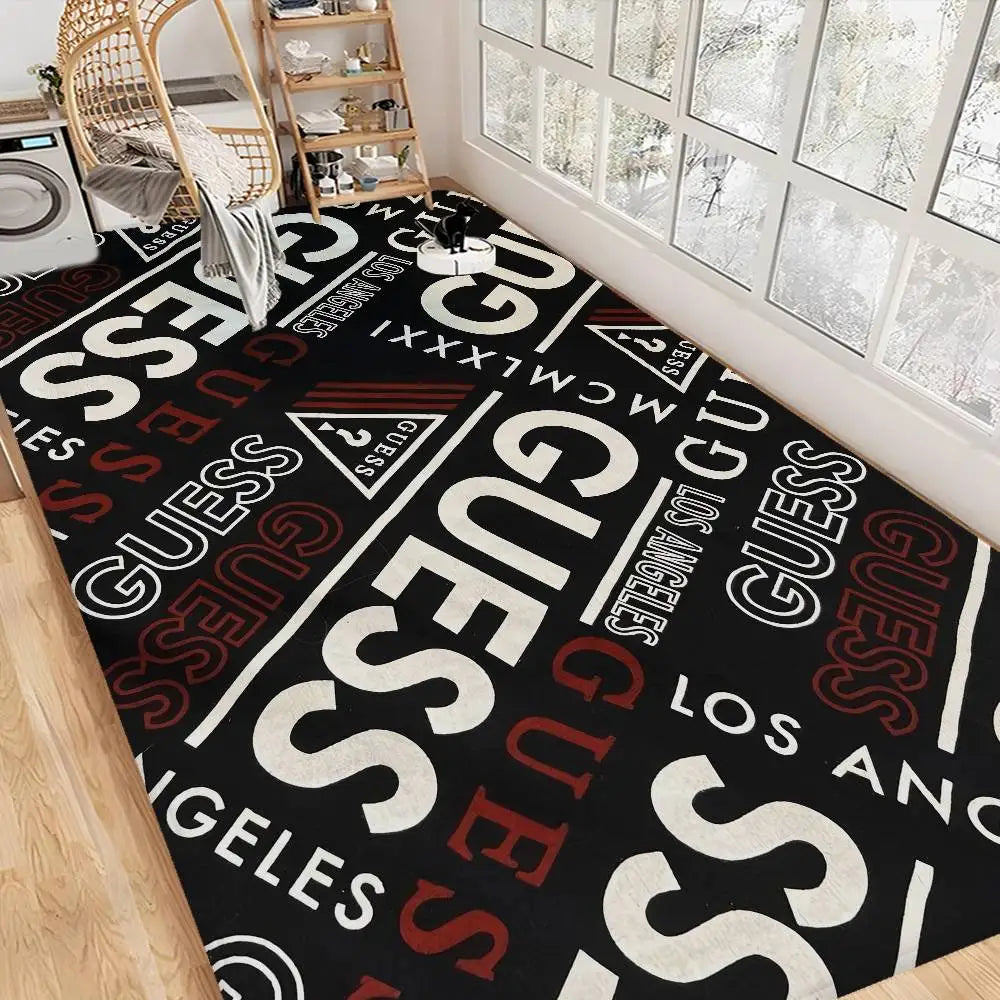 Fashion Hallway Runner Rug – Non-Slip Laundry Room & Balcony Mat for Home Decor