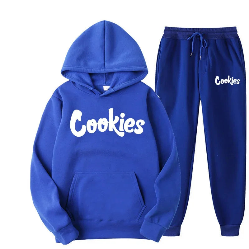 Hoodie & Jogger Pants 2-Piece Tracksuit Set – Casual Streetwear for Men & Women (S–3XL)