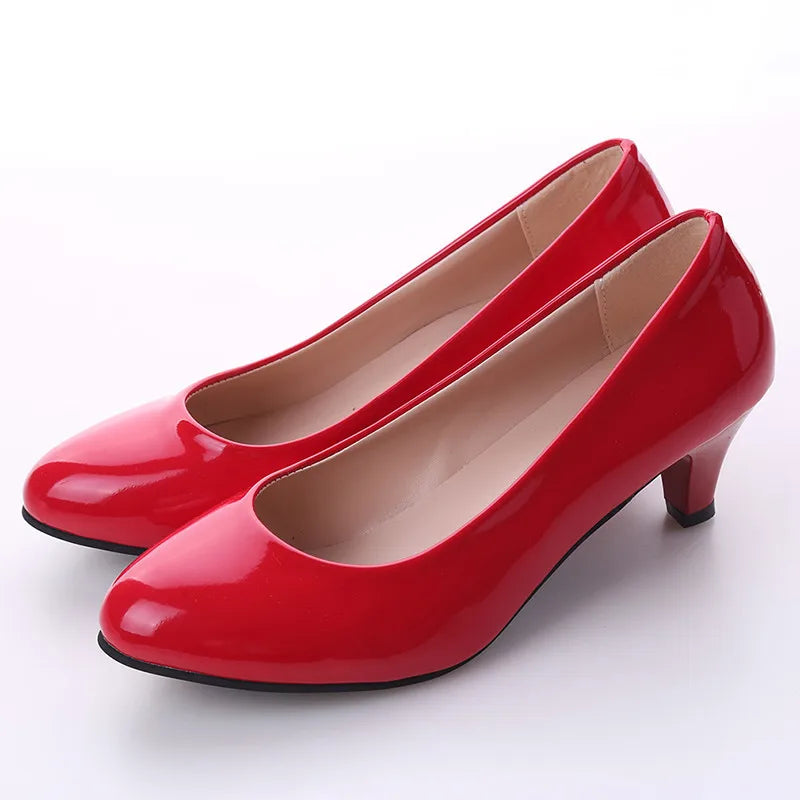 Women's Round-Toe Pumps with 5.5cm Heels