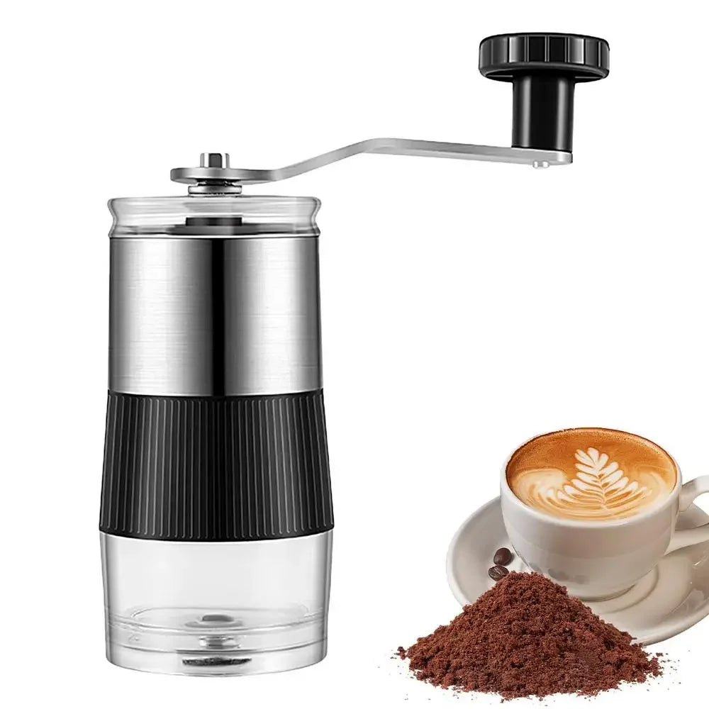 Manual Burr Coffee Grinder — Hand Coffee Bean Grinder, Unique Camping Gift