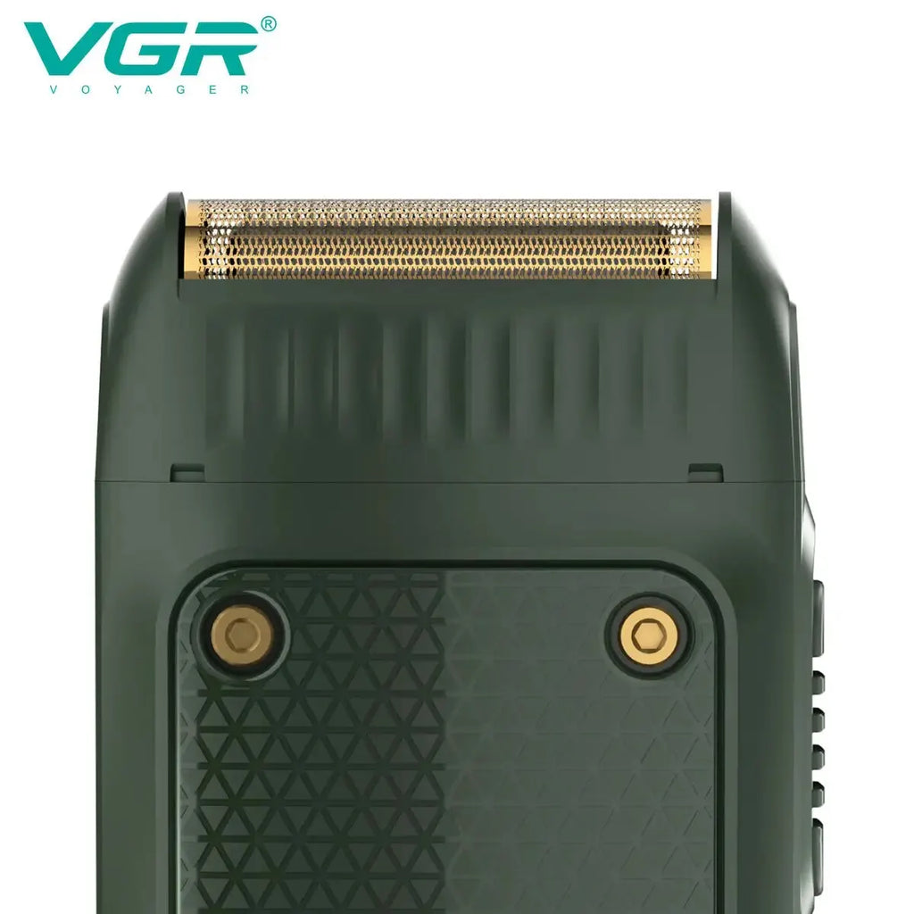 VGR V-353 Electric Shaver – Foil Razor, Pop-Up Trimmer, LED Display, 60-Min Runtime