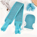 Premium Back Scrubber Body Towel – Deep Cleaning Bath Cloth with Reaching Straps for Neck & Shoulders
