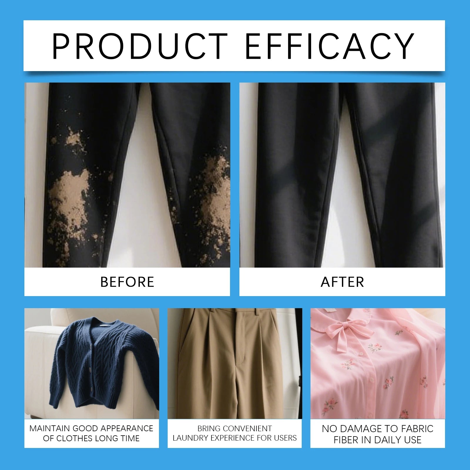 Science-Powered Clean — Biological Enzyme Laundry Powder | Strong Stain & Oil Removal, Fabric Softening, All Fabrics, Hypoallergenic