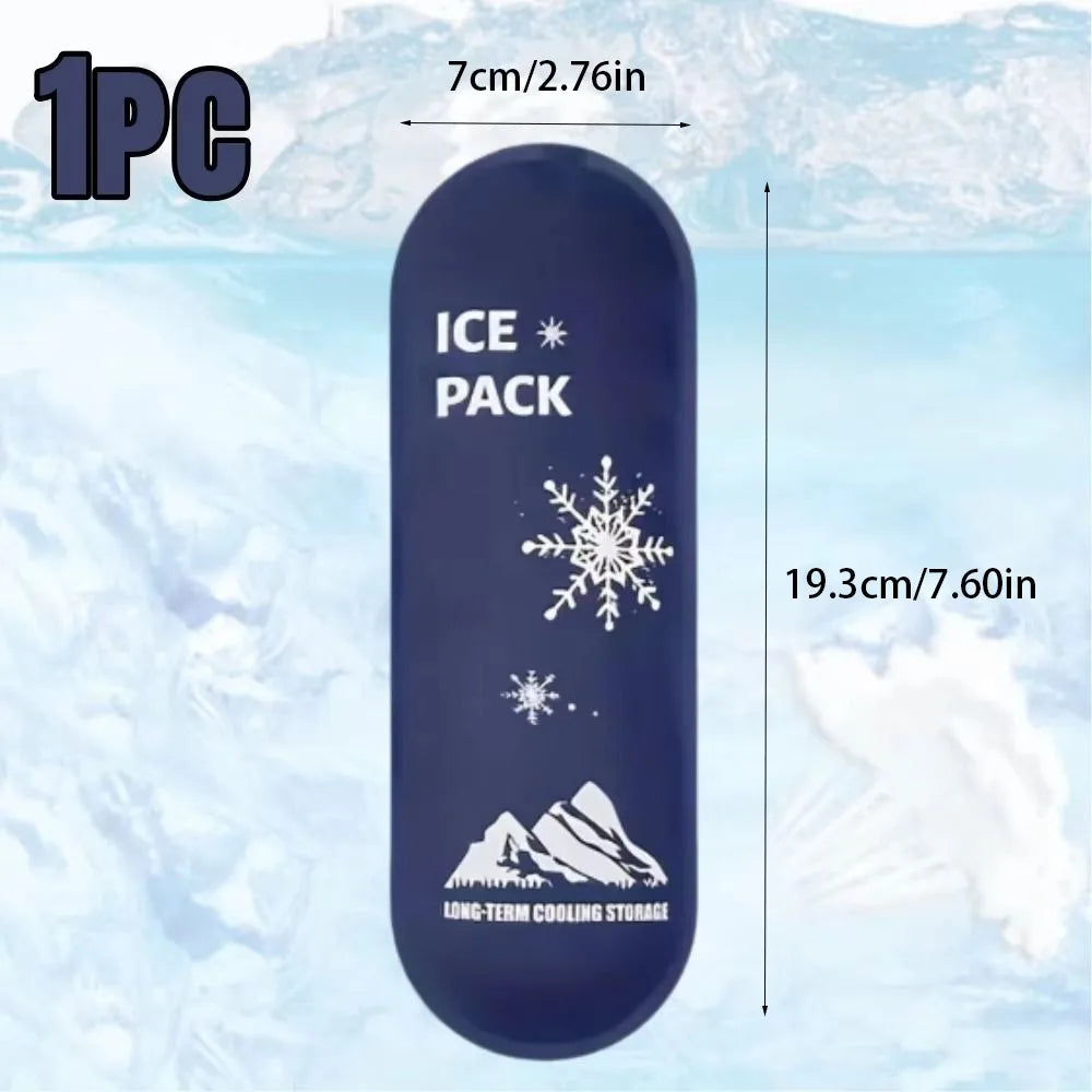 Portable Reusable Insulin Gel Ice Pack Cooler – Refrigerated Pill & Diabetic Medication Protector for Travel (1/2/3 Pack)