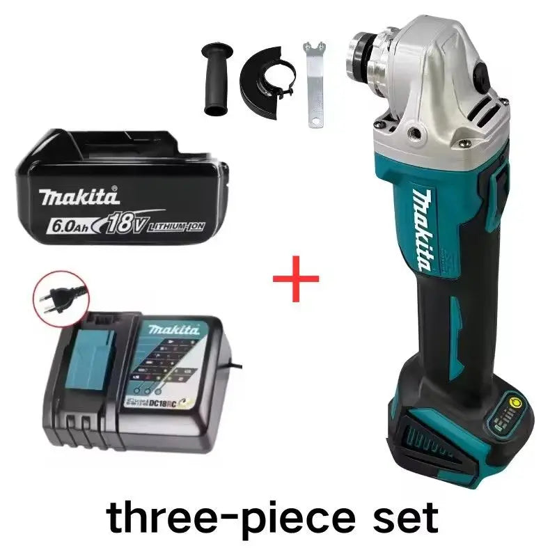 Makita DGA404 18V Brushless Angle Grinder – 100/125mm Cordless Power Tool Grinder & Sander