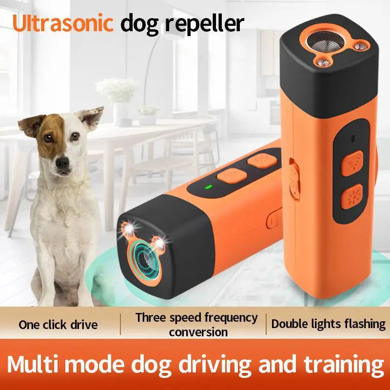 Rechargeable Ultrasonic Dog Bark Deterrent Trainer