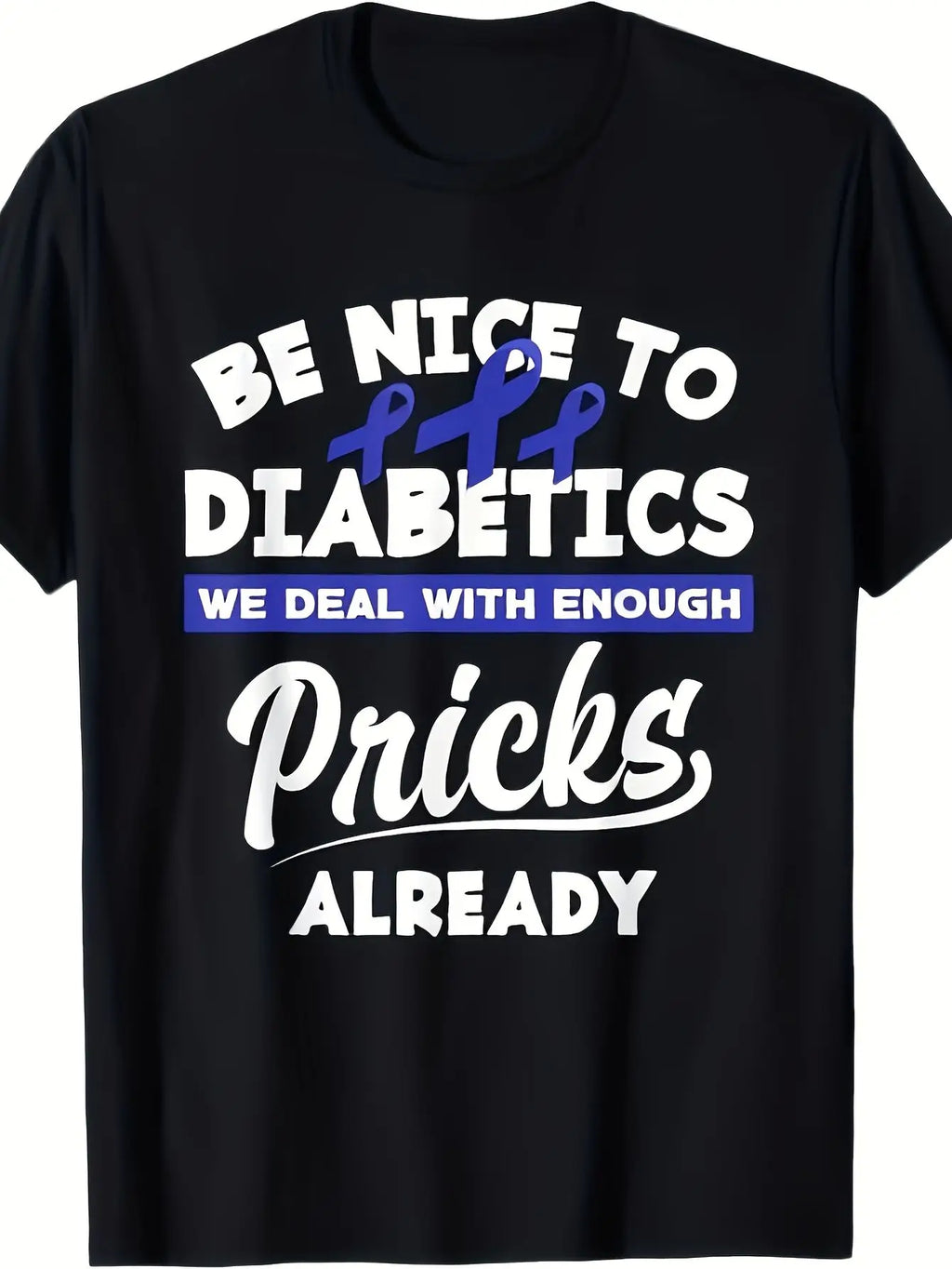 Type 1 Diabetes Awareness T-Shirt – Fun T1D Graphic Tee