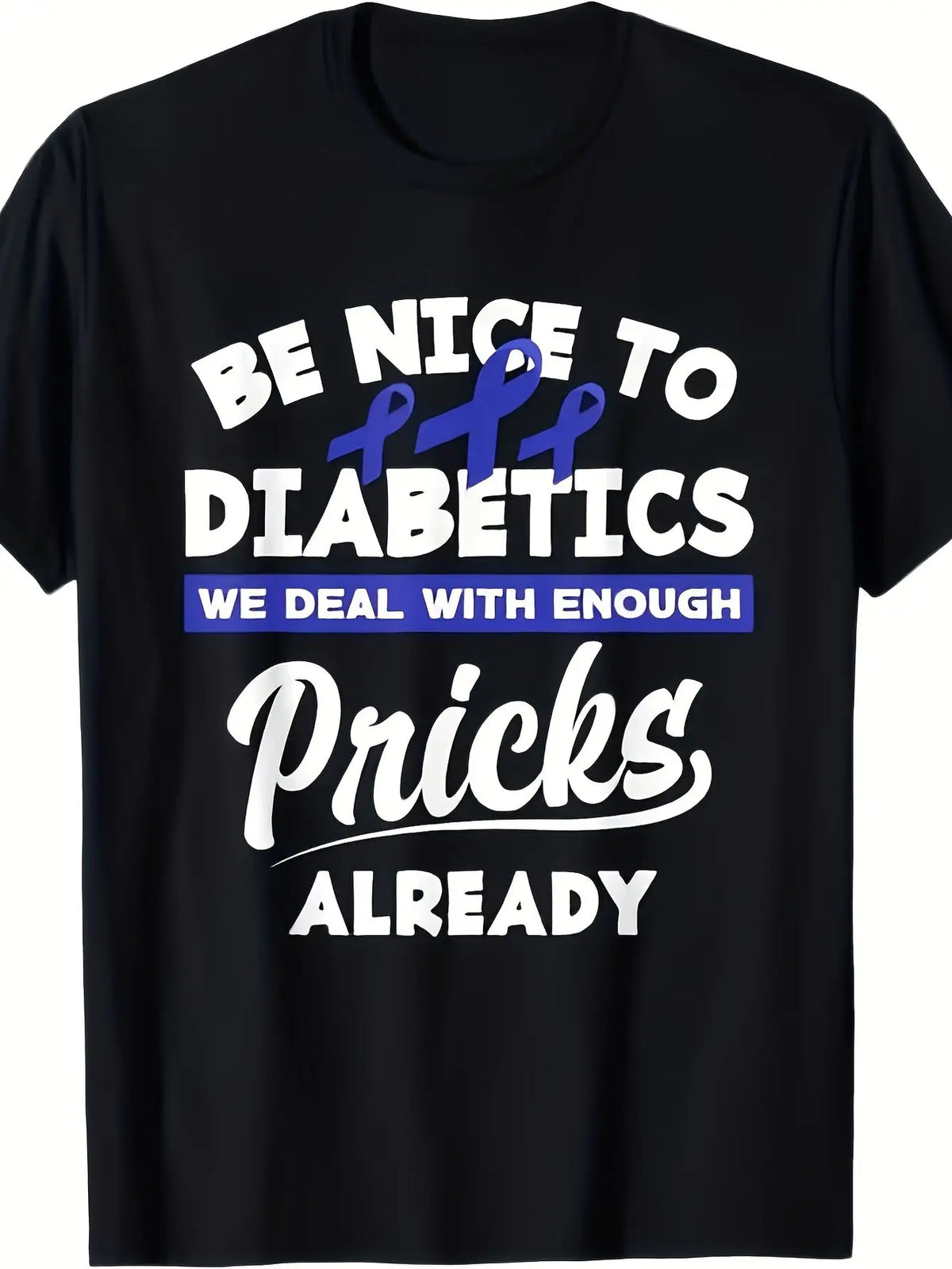 Type 1 Diabetes Awareness T-Shirt – Fun T1D Graphic Tee