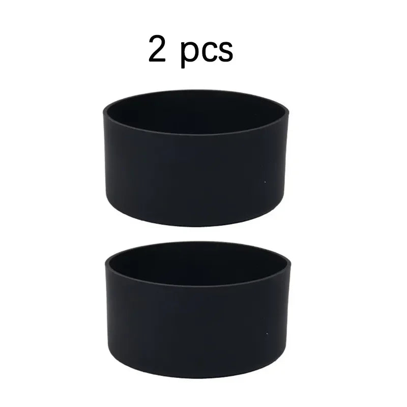 2-Pack Silicone Water Bottle Bottom Sleeve – Protective Boot Cover for Stanley 20/30/40oz Tumbler & Quencher