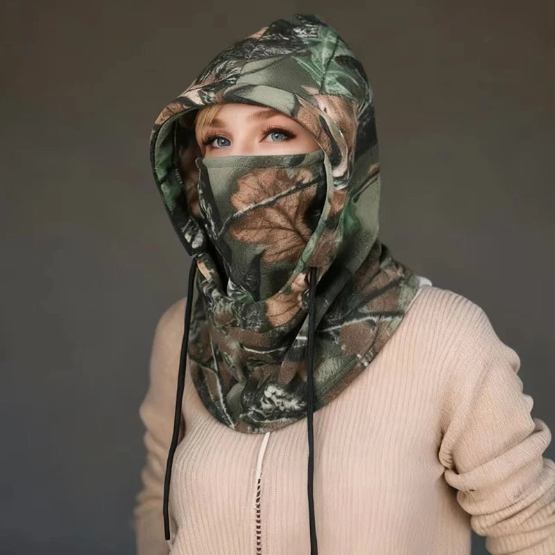 Unisex Fleece Thermal Balaclava — Windproof Winter Face Mask