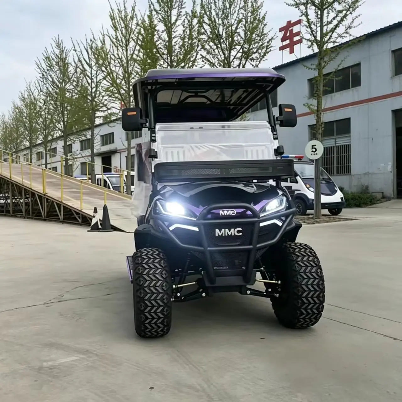 Supreme Luxury Electric Golf Cart — 4WD Off-Road 2/4/6 Seater, 48V–72V, 4–7.5kW