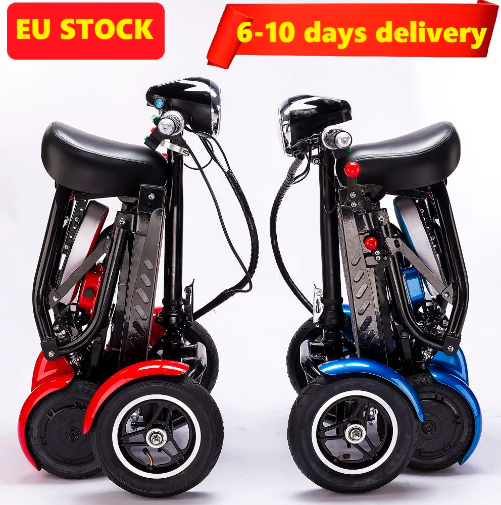 Foldable 4-Wheel Mobility Scooter – 250W, 25 km Range