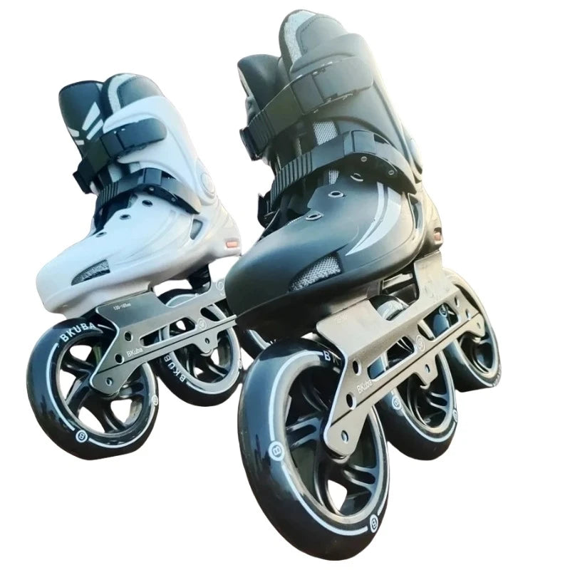 Pro 3-Wheel Inline Speed Skates – Racing Skates for Kids, Indoor & Outdoor Sports