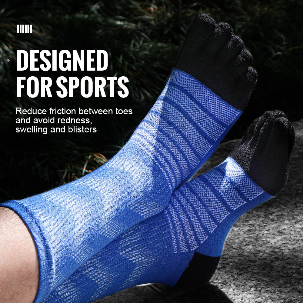 Thermal Five-Toe Socks for Hiking & Winter Sports