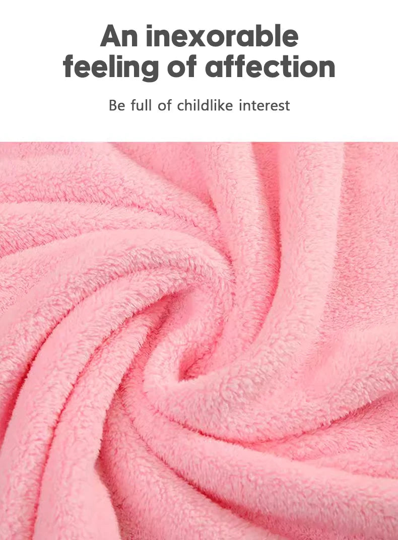 Soft Absorbent Baby Bath Towel – Newborn Swaddle Wrap & Receiving Blanket for Girls & Boys