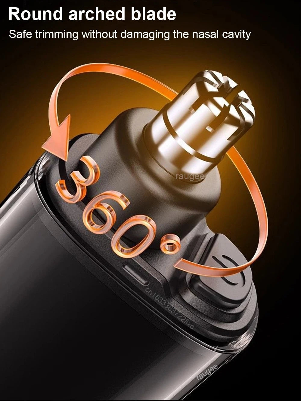 2-in-1 Rechargeable Waterproof Nose & Ear Hair Trimmer