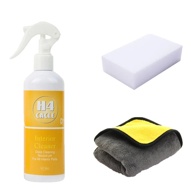 Multifunctional Car Interior Foam Cleaner Spray – Waterless Upholstery & Seat Degreaser, 100ml or 300ml