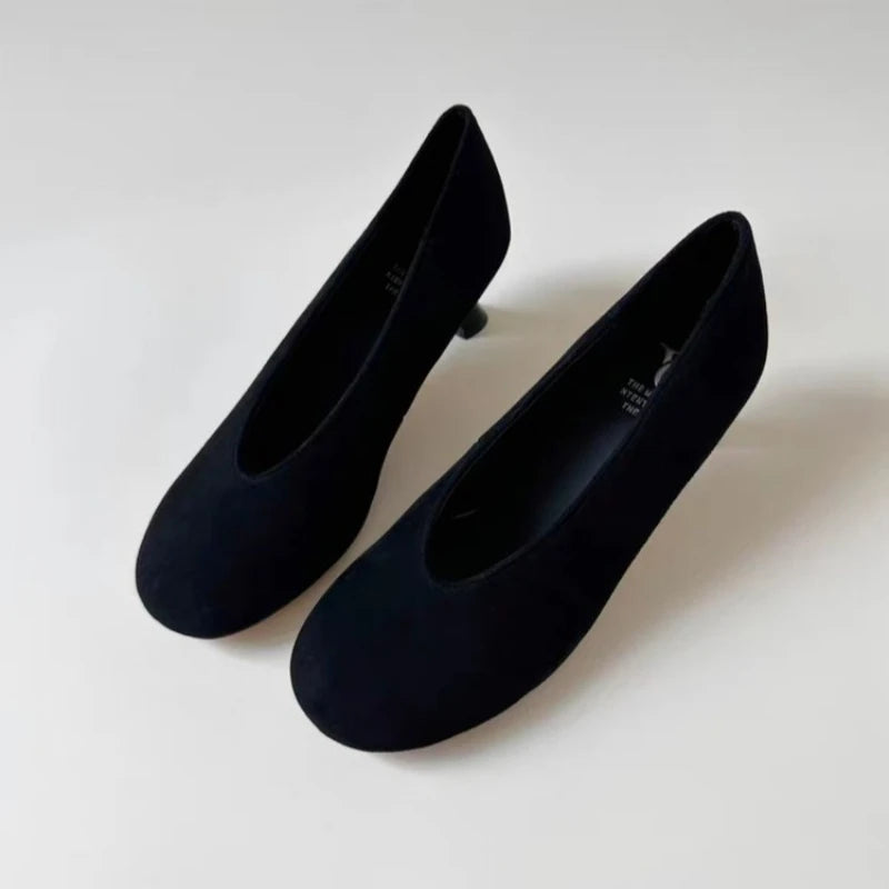 Women's Suede Elegant Loafer Pumps — 2026 Style