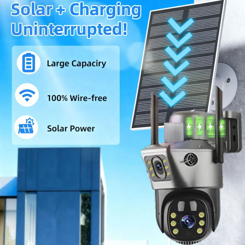 Jaxcam Solar Security Camera – Wi-Fi or 4G Options