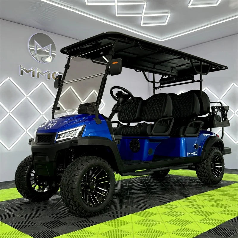 Professional High-Speed Electric Golf Cart — 2/4/6/8 Seat, 60V, 5000W