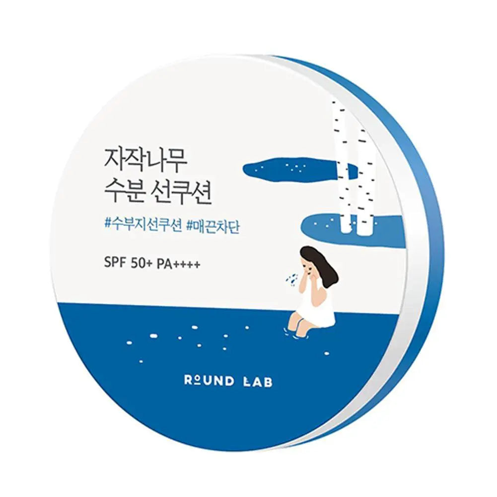Korean ROUND LAB Birch Juice Skincare – Eye Cream, Moisturizer, Sunscreen & Cleanser