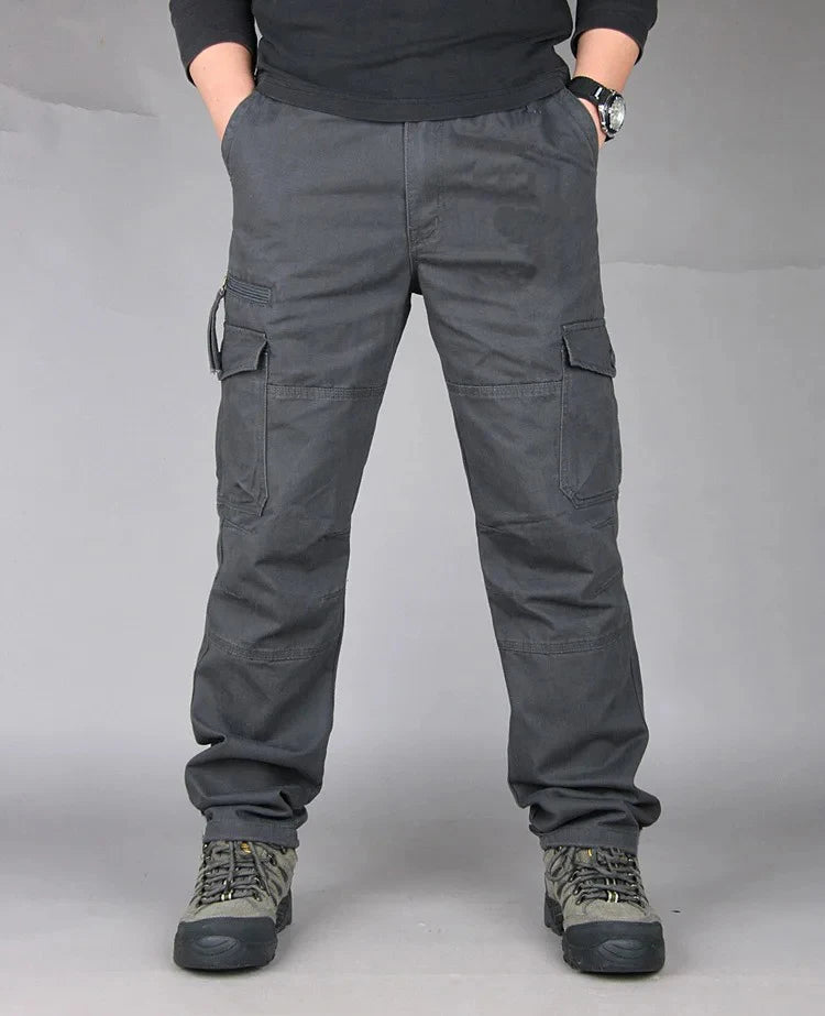 Men's Cotton Cargo Work Pants