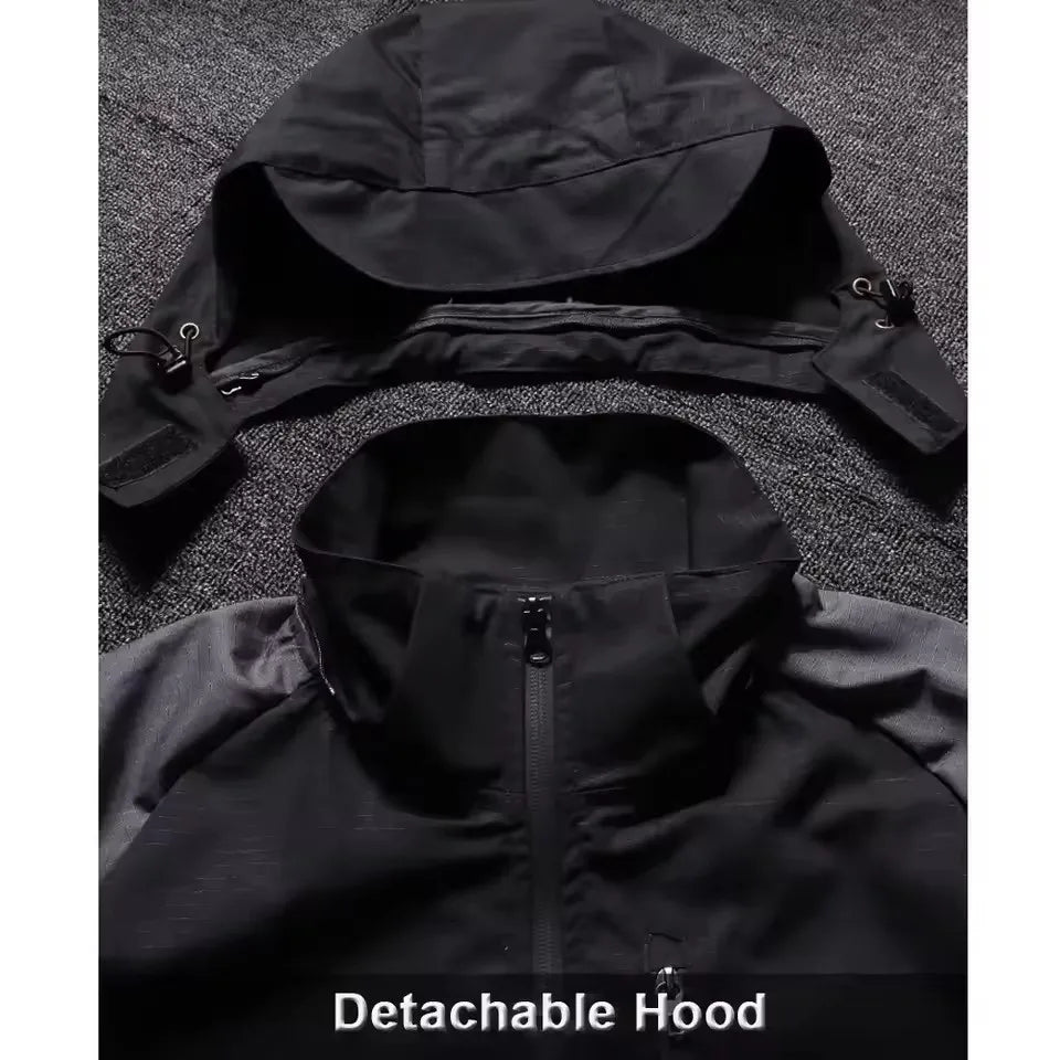 Men's Tactical Waterproof Tracksuit – Multi-Pocket Combat Training Set