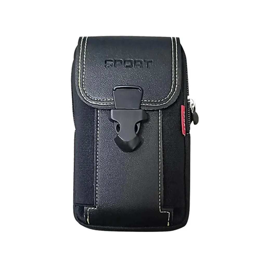 Men's Tactical MOLLE Belt Phone Holster – Waist Bag, Card Holder & Duty Belt Pack