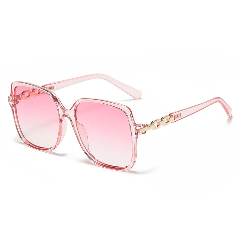 Women's Fashion Square Cycling Sunglasses | Big Frame Colorful Gradient Outdoor Shades