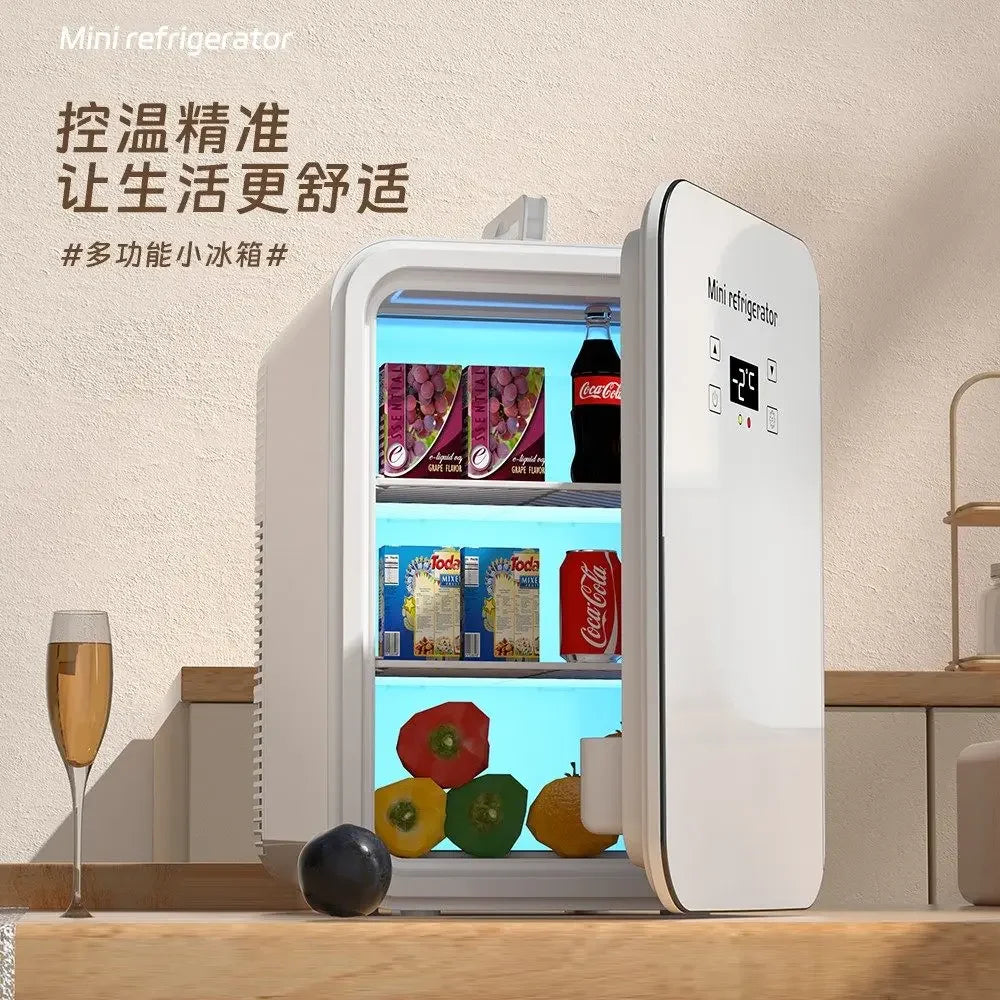 220V Portable Mini Freezer – Car & Home Refrigerator for Travel, Dorm & Office