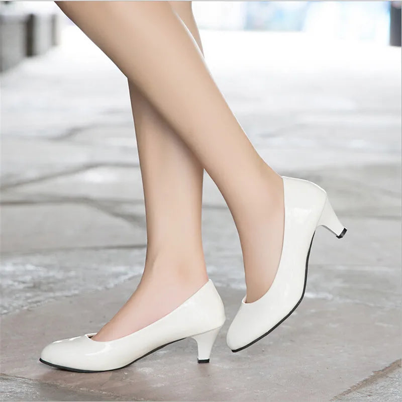 Women's Round-Toe Pumps with 5.5cm Heels