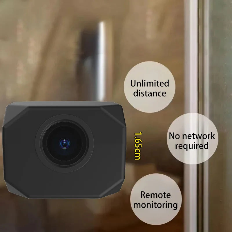 1080P Mini WiFi Camera – AP Hotspot, Remote Monitor, Motion Detection | Portable Home Security