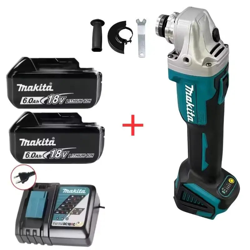 Makita DGA404 18V Brushless Angle Grinder – 100/125mm Cordless Power Tool Grinder & Sander