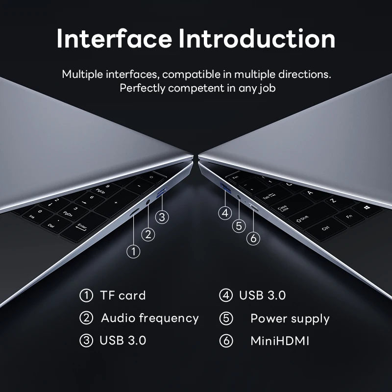 14.1" Intel Core i9-10980HK Laptop – 16GB DDR4, Up to 2TB SSD, Wi-Fi 6, Windows 11 Pro